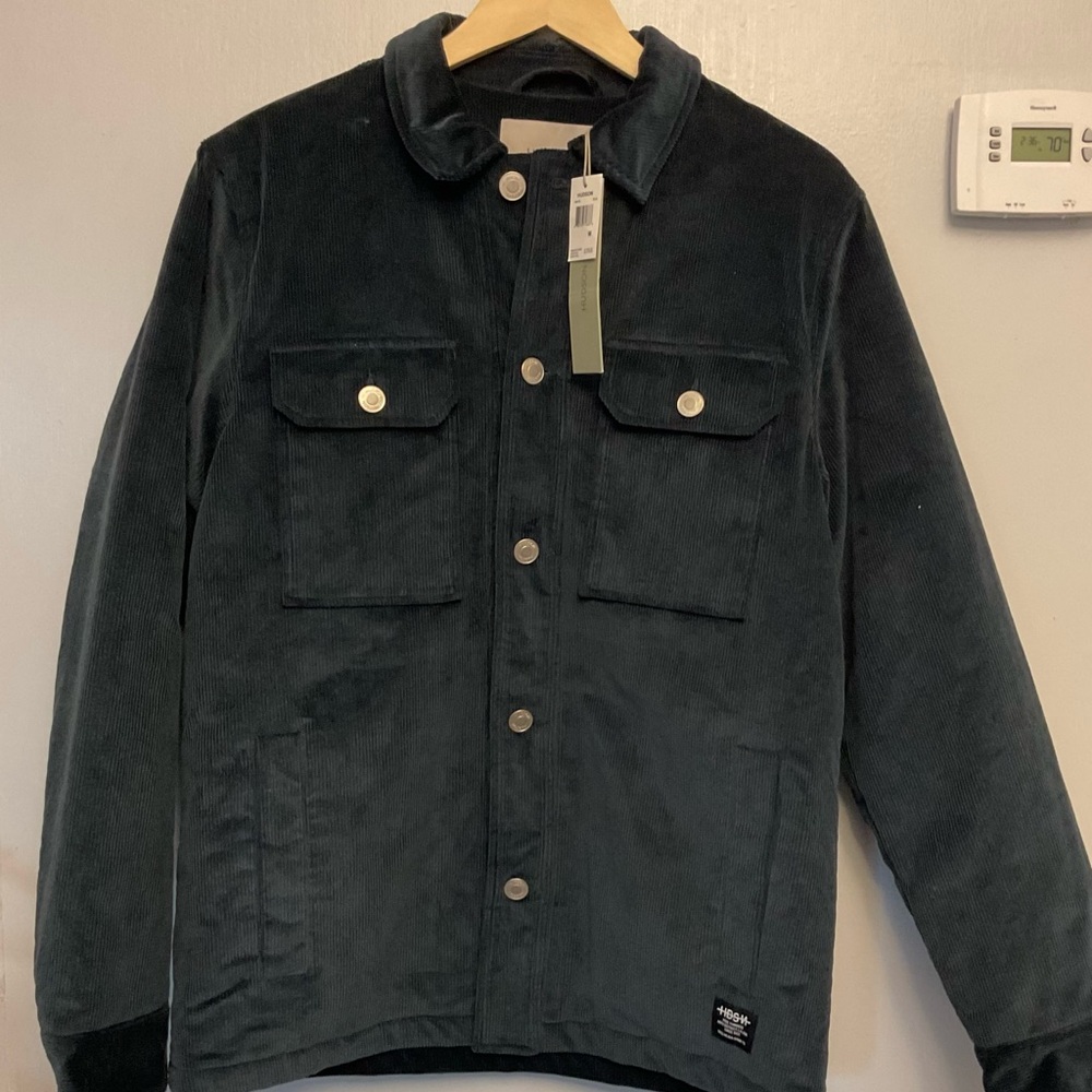 Hudson Peacock blue coat.